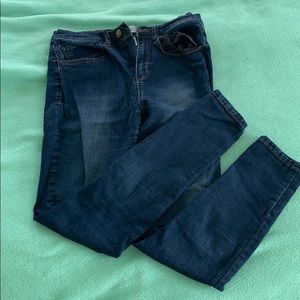 Dark blue jeggings